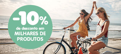 -10% dto em milhares de produtos